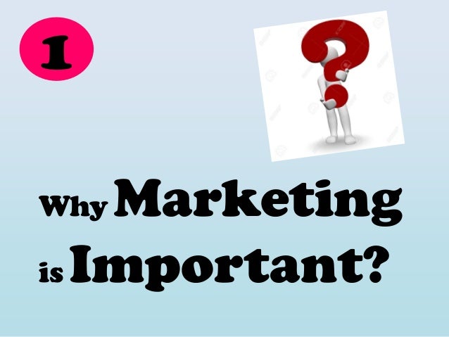 importance of marketing management pdf