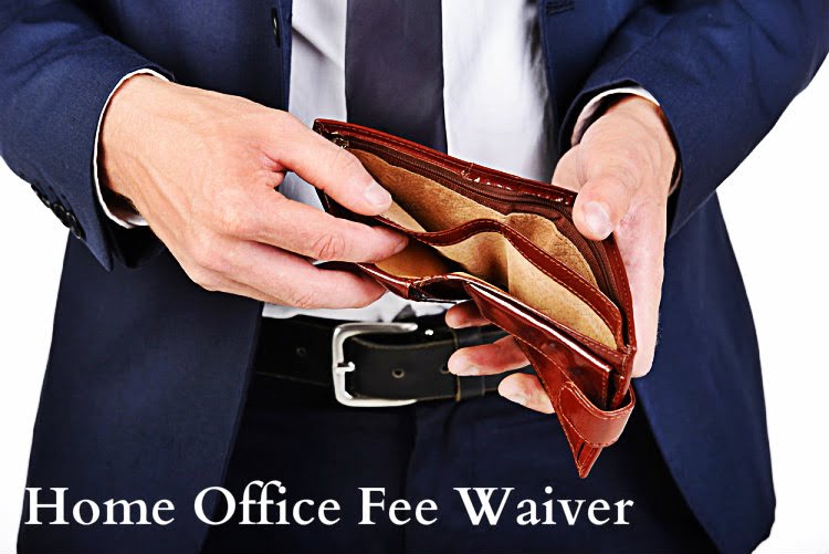 immigration application fee waiver