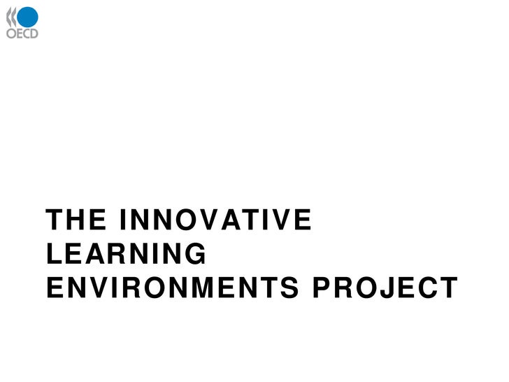 innovative learning environments oecd pdf