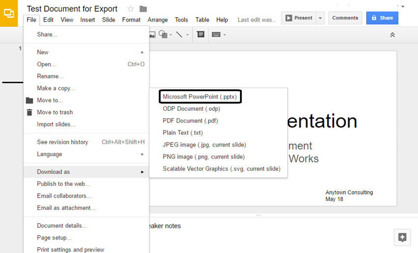 how to convert pdf slides to powerpoint