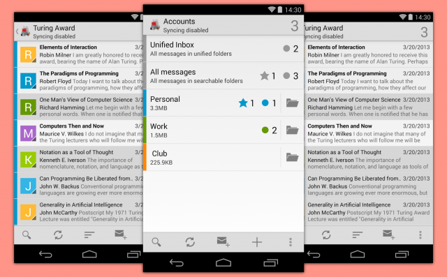 email application for android