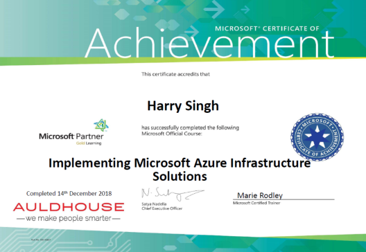 implementing microsoft azure infrastructure solutions pdf