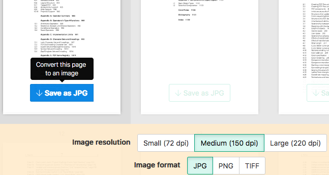 how save png as pdf