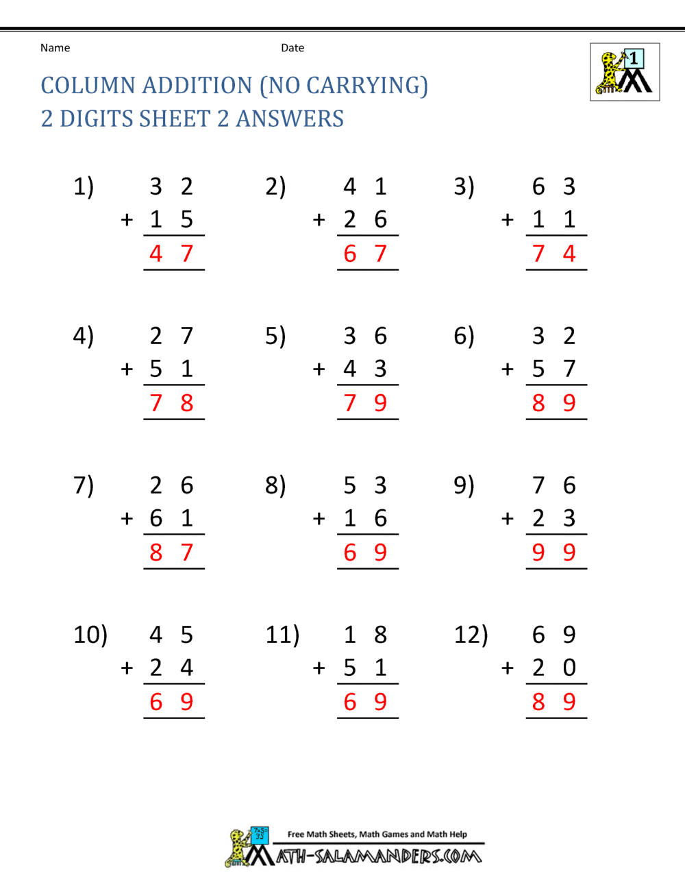grade 1 math worksheets pdf