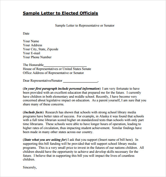free download sample official letters