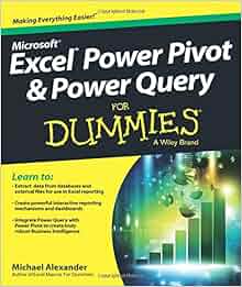 excel powerpivot and power query for dummies pdf