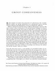 group cohesiveness pdf