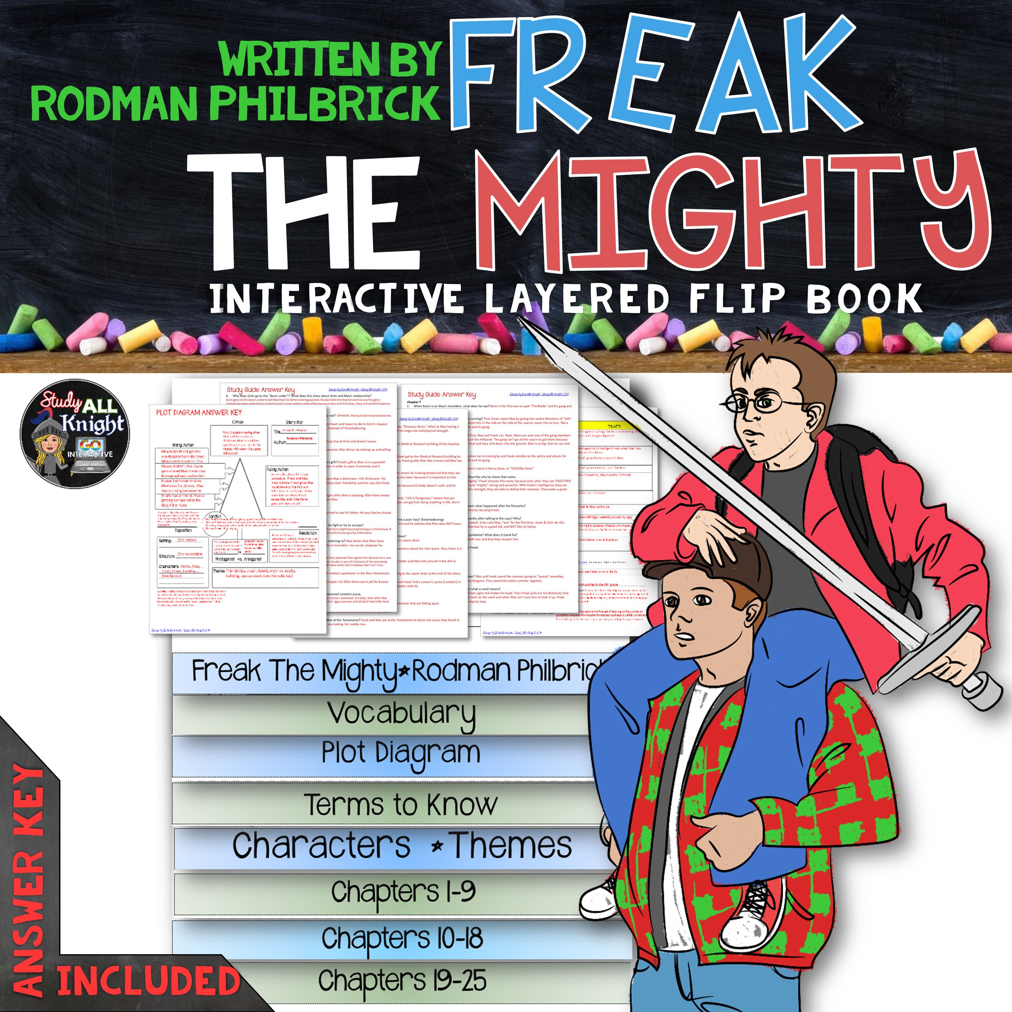 freak the mighty teacher guide