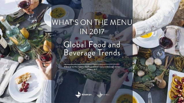 global food and drink trends 2018 pdf