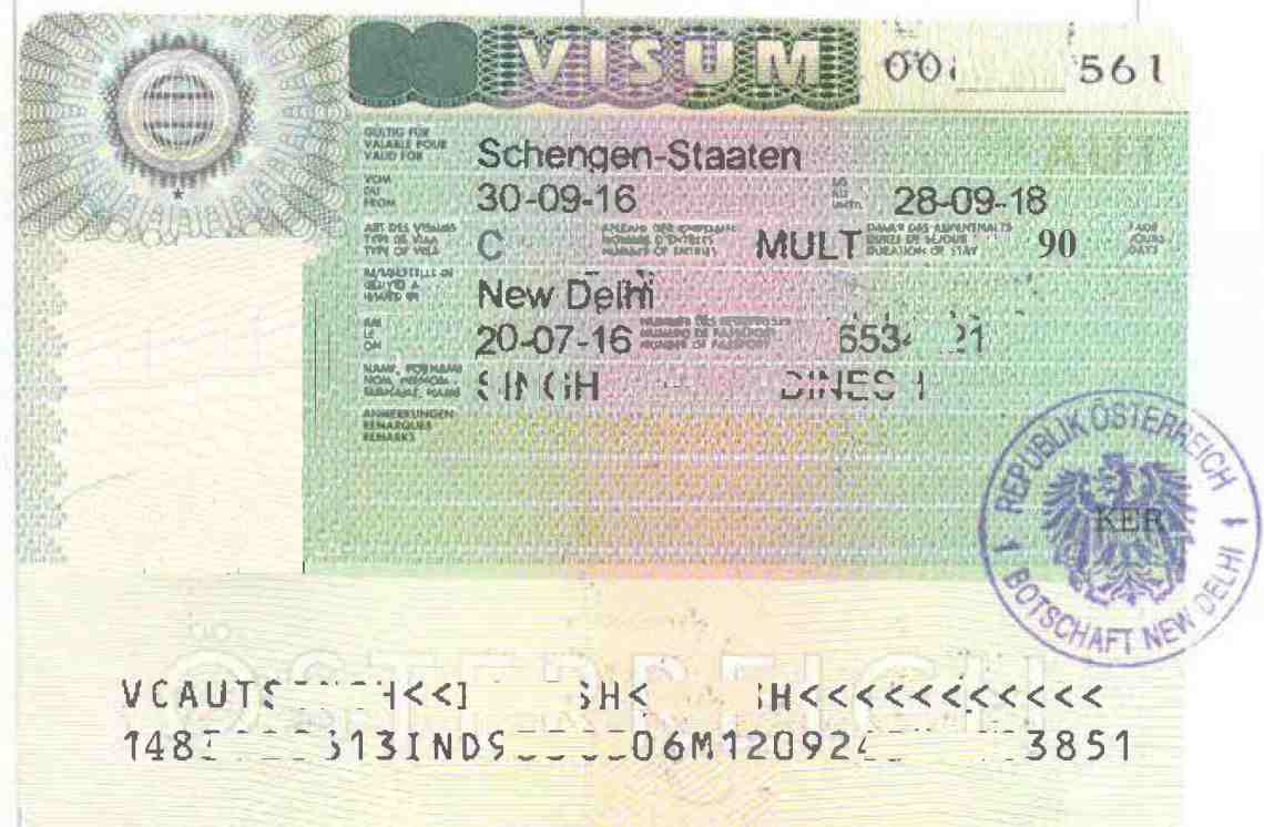 indian passport visa application for europe