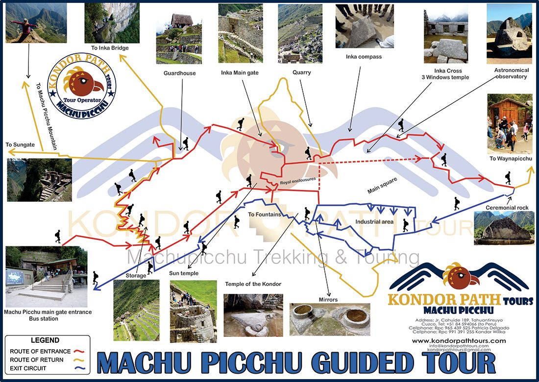 machu picchu guide map